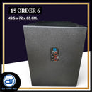 ตู้ลำโพง Sub Woofer ไม้อัดตราภูเขา (พร้อมดอก) ขนาดดอก 15" รุ่น 15 ORDER 6 (ราคา/ใบ) *ราคาไม่รวมค่าส่ง*