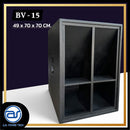 ตู้ลำโพง Sub Woofer ไม้อัดตราภูเขา (พร้อมดอก) ขนาดดอก 15" รุ่น BV - 15 (ราคา/ใบ) *ราคาไม่รวมค่าส่ง*