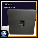 ตู้ลำโพง Sub Woofer ไม้อัดตราภูเขา (พร้อมดอก) ขนาดดอก 15" รุ่น BV - 15 (ราคา/ใบ) *ราคาไม่รวมค่าส่ง*