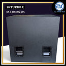 ตู้ลำโพง Sub Woofer ไม้อัดตราภูเขา (เปล่าไม่มีดอก) ขนาดดอก 18" รุ่น 18 TURBO X (ราคา/ใบ) *ราคาไม่รวมค่าส่ง*