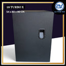 ตู้ลำโพง Sub Woofer ไม้อัดตราภูเขา (เปล่าไม่มีดอก) ขนาดดอก 18" รุ่น 18 TURBO X (ราคา/ใบ) *ราคาไม่รวมค่าส่ง*