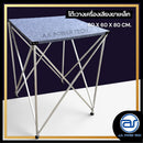 โต๊ะวางเครื่องเสียง โต๊ะวางลำโพง โต๊ะวางมิกซ์ โต๊ะพับอเนกประสงค์ ไม้อัดแท้ ขนาด 60 X 60 X 80 ซม. ขาโต๊ะทำจากเหล็ก (ราคา/ชุด) *ราคาไม่รวมค่าส่ง*