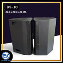 ตู้ลำโพง Point Source ไม้อัดตราภูเขา (พร้อมดอก) ขนาดดอก 10" รุ่น M - 10 (ราคา/ใบ) *ราคาไม่รวมค่าส่ง*