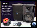 ตู้ลำโพง Point Source ไม้อัดตราภูเขา (พร้อมดอก) ขนาดดอก 10" รุ่น M - 10 (ราคา/ใบ) *ราคาไม่รวมค่าส่ง*