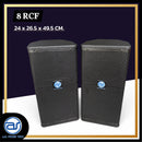 ตู้ลำโพง Point Source ไม้อัดตราภูเขา (เปล่าไม่มีดอก) ขนาดดอก 8" รุ่น 8 RCF (ราคา/ใบ) *ราคาไม่รวมค่าส่ง*