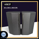 ตู้ลำโพง Point Source ไม้อัดตราภูเขา (เปล่าไม่มีดอก) ขนาดดอก 8" รุ่น 8 RCF (ราคา/ใบ) *ราคาไม่รวมค่าส่ง*