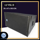 ตู้ลำโพงแขวน Line Array ไม้อัดตราภูเขา (เปล่าไม่มีดอก) ขนาดดอก 12" รุ่น 12 VSL II (ราคา/ใบ) *ราคาไม่รวมค่าส่ง*