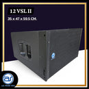 ตู้ลำโพงแขวน Line Array ไม้อัดตราภูเขา (เปล่าไม่มีดอก) ขนาดดอก 12" รุ่น 12 VSL II (ราคา/ใบ) *ราคาไม่รวมค่าส่ง*