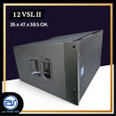 ตู้ลำโพงแขวน Line Array ไม้อัดตราภูเขา (เปล่าไม่มีดอก) ขนาดดอก 12" รุ่น 12 VSL II (ราคา/ใบ) *ราคาไม่รวมค่าส่ง*