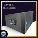 ตู้ลำโพงแขวน Line Array ไม้อัดตราภูเขา (เปล่าไม่มีดอก) ขนาดดอก 12" รุ่น 12 VSL II (ราคา/ใบ) *ราคาไม่รวมค่าส่ง*