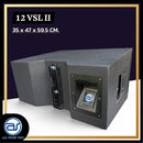 ตู้ลำโพงแขวน Line Array ไม้อัดตราภูเขา (เปล่าไม่มีดอก) ขนาดดอก 12" รุ่น 12 VSL II (ราคา/ใบ) *ราคาไม่รวมค่าส่ง*