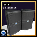 ตู้ลำโพง Point Source ไม้อัดตราภูเขา (เปล่าไม่มีดอก) ขนาดดอก 12" รุ่น M - 12 (ราคา/ใบ) *ราคาไม่รวมค่าส่ง*