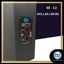 ตู้ลำโพง Point Source ไม้อัดตราภูเขา (เปล่าไม่มีดอก) ขนาดดอก 12" รุ่น M - 12 (ราคา/ใบ) *ราคาไม่รวมค่าส่ง*