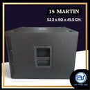 ตู้ลำโพง Sub Woofer ไม้อัดตราภูเขา (เปล่าไม่มีดอก) ขนาดดอก 15" รุ่น 15 MARTIN (ราคา/ใบ) *ราคาไม่รวมค่าส่ง*