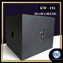 ตู้ลำโพง Sub Woofer ไม้อัดตราภูเขา (พร้อมดอก) ขนาดดอก 15" รุ่น KW - 151 (ราคา/ใบ) *ราคาไม่รวมค่าส่ง*