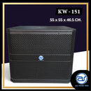 ตู้ลำโพง Sub Woofer ไม้อัดตราภูเขา (พร้อมดอก) ขนาดดอก 15" รุ่น KW - 151 (ราคา/ใบ) *ราคาไม่รวมค่าส่ง*