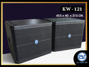 ตู้ลำโพง Sub Woofer ไม้อัดตราภูเขา (เปล่าไม่มีดอก) ขนาดดอก 12" รุ่น KW - 121 (ราคา/ใบ) *ราคาไม่รวมค่าส่ง*
