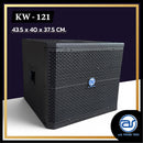 ตู้ลำโพง Sub Woofer ไม้อัดตราภูเขา (เปล่าไม่มีดอก) ขนาดดอก 12" รุ่น KW - 121 (ราคา/ใบ) *ราคาไม่รวมค่าส่ง*