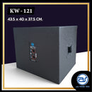 ตู้ลำโพง Sub Woofer ไม้อัดตราภูเขา (พร้อมดอก) ขนาดดอก 12" รุ่น KW - 121 (ราคา/ใบ) *ราคาไม่รวมค่าส่ง*