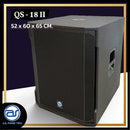 ตู้ลำโพง Sub Woofer ไม้อัดตราภูเขา (เปล่าไม่มีดอก) ขนาดดอก 18" รุ่น QS - 18 II  (ราคา/ใบ) *ราคาไม่รวมค่าส่ง*