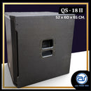 ตู้ลำโพง Sub Woofer ไม้อัดตราภูเขา (เปล่าไม่มีดอก) ขนาดดอก 18" รุ่น QS - 18 II  (ราคา/ใบ) *ราคาไม่รวมค่าส่ง*