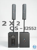 ชุด 2 x 2 Active to Passive แอมป์ในตัว รุ่น Q5-12552 !