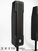 ชุดแอมป์ในตัว ACTIVE TO PASSIVE 2 x 2 รุ่น TD-12454 พร้อมมิกเซอร์และไมโครโฟน !