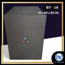 ตู้ลำโพง Sub Woofer ไม้อัดตราภูเขา (พร้อมดอก) ขนาดดอก 18" รุ่น BV - 18 (ราคา/ใบ) *ราคาไม่รวมค่าส่ง*