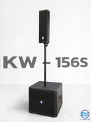 ชุด 1 x 1 ACTIVE แอมป์ในตัว รุ่น KW - 156S ! *ราคาไม่รวมค่าส่ง*