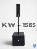 ชุด 1 x 1 ACTIVE แอมป์ในตัว รุ่น KW - 156S ! *ราคาไม่รวมค่าส่ง*
