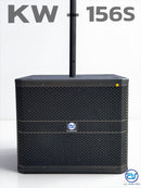 ชุด 1 x 1 ACTIVE แอมป์ในตัว รุ่น KW - 156S ! *ราคาไม่รวมค่าส่ง*