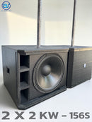 ชุด 2 x 2 Active to Passive แอมป์ในตัว รุ่น KW - 156S !  *ราคาไม่รวมค่าส่ง*