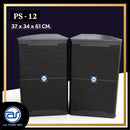 ตู้ลำโพง Point Source ไม้อัดตราภูเขา (เปล่าไม่มีดอก) ขนาดดอก 12" รุ่น PS - 12 (ราคา/ใบ) *ราคาไม่รวมค่าส่ง*