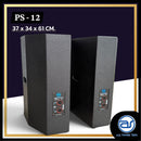 ตู้ลำโพง Point Source ไม้อัดตราภูเขา (เปล่าไม่มีดอก) ขนาดดอก 12" รุ่น PS - 12 (ราคา/ใบ) *ราคาไม่รวมค่าส่ง*