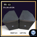 ตู้ลำโพง Point Source ไม้อัดตราภูเขา (พร้อมดอก) ขนาดดอก 12" รุ่น PS - 12 (ราคา/ใบ) *ราคาไม่รวมค่าส่ง*