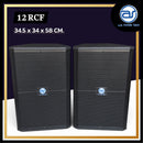 ตู้ลำโพง Point Source ไม้อัดตราภูเขา (พร้อมดอก) ขนาดดอก 12" รุ่น 12 RCF (ราคา/ใบ) *ราคาไม่รวมค่าส่ง*