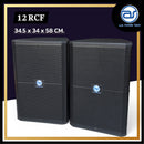 ตู้ลำโพง Point Source ไม้อัดตราภูเขา (พร้อมดอก) ขนาดดอก 12" รุ่น 12 RCF (ราคา/ใบ) *ราคาไม่รวมค่าส่ง*