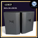 ตู้ลำโพง Point Source ไม้อัดตราภูเขา (เปล่าไม่มีดอก) ขนาดดอก 12" รุ่น 12 RCF (ราคา/ใบ) *ราคาไม่รวมค่าส่ง*