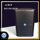 ตู้ลำโพง Point Source ไม้อัดตราภูเขา (พร้อมดอก) ขนาดดอก 12" รุ่น 12 RCF (ราคา/ใบ) *ราคาไม่รวมค่าส่ง*
