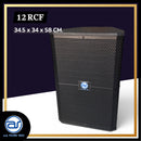 ตู้ลำโพง Point Source ไม้อัดตราภูเขา (พร้อมดอก) ขนาดดอก 12" รุ่น 12 RCF (ราคา/ใบ) *ราคาไม่รวมค่าส่ง*