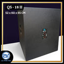 ตู้ลำโพง Sub Woofer ไม้อัดตราภูเขา (เปล่าไม่มีดอก) ขนาดดอก 18" รุ่น QS - 18 II  (ราคา/ใบ) *ราคาไม่รวมค่าส่ง*
