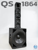 ชุด 1 x 1 ACTIVE แอมป์ในตัว ! รุ่น QS - 1864 *ราคาไม่รวมค่าส่ง*