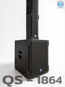 ชุด 1 x 1 ACTIVE แอมป์ในตัว ! รุ่น QS - 1864 *ราคาไม่รวมค่าส่ง*