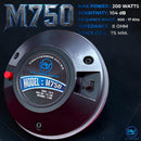 ไดร์เวอร์เสียงแหลม AS. POWER TECH รุ่น M750 *ราคาไม่รวมค่าส่ง*