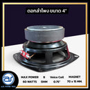 ดอกลำโพงขนาด 4"  รุ่น วอยซ์ 0.75" (ราคา/ดอก) *ราคาไม่รวมค่าส่ง*