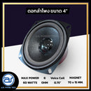 ดอกลำโพงขนาด 4"  รุ่น วอยซ์ 0.75" (ราคา/ดอก) *ราคาไม่รวมค่าส่ง*