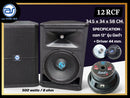 ตู้ลำโพง Point Source ไม้อัดตราภูเขา (พร้อมดอก) ขนาดดอก 12" รุ่น 12 RCF (ราคา/ใบ) *ราคาไม่รวมค่าส่ง*