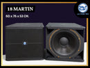 ตู้ลำโพง Sub Woofer ไม้อัดตราภูเขา (พร้อมดอก) ขนาดดอก 18" รุ่น 18 MARTIN (ราคา/ใบ) *ราคาไม่รวมค่าส่ง*