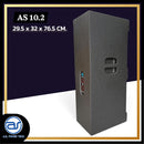 ตู้ลำโพง Point Source ไม้อัดตราภูเขา (พร้อมดอก) ขนาดดอก 10" รุ่น AS 10.2 (ราคา/ใบ) *ราคาไม่รวมค่าส่ง*
