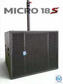 ชุด 1 x 1 ACTIVE แอมป์ในตัว รุ่น MICRO 18S ! *ราคาไม่รวมค่าส่ง*